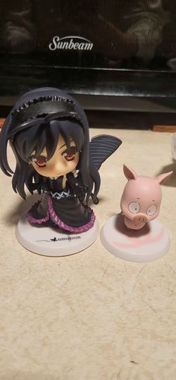 Kuroyukihime and Arita Haruyuki Small Figures