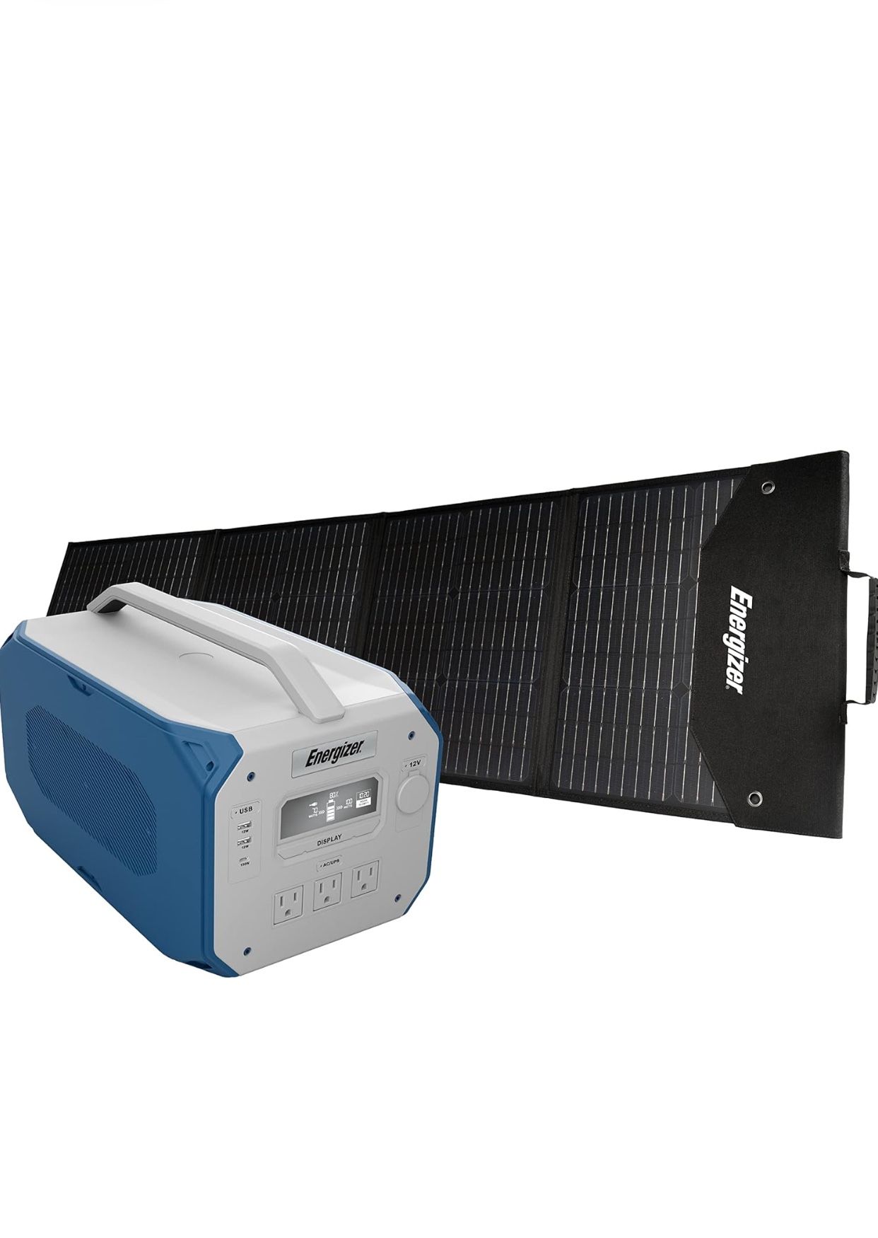 Energizer Ultimate PowerSource Pro Battery Generator and Solar Panel Bundle