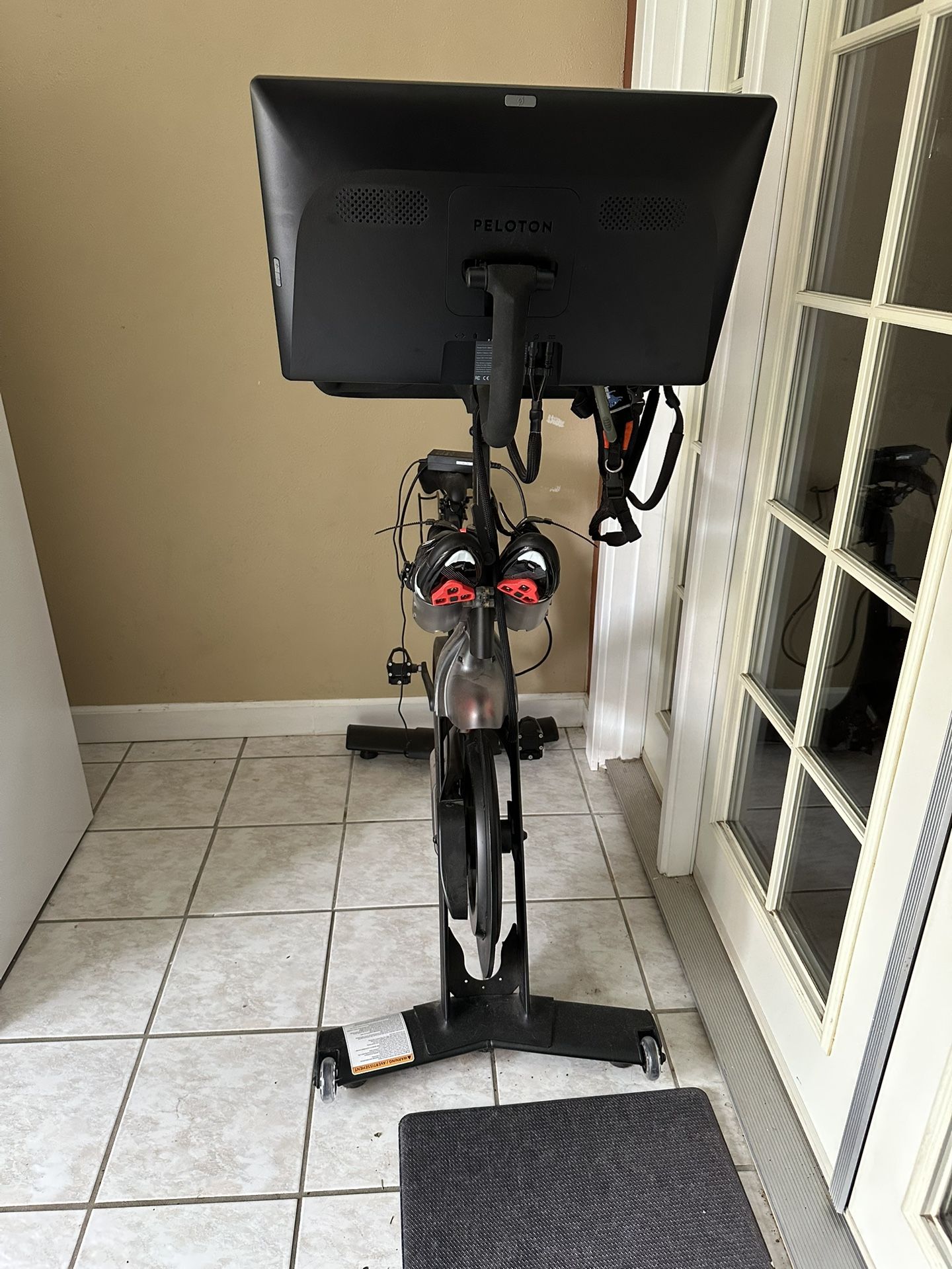 Peloton Bike With Shoes 