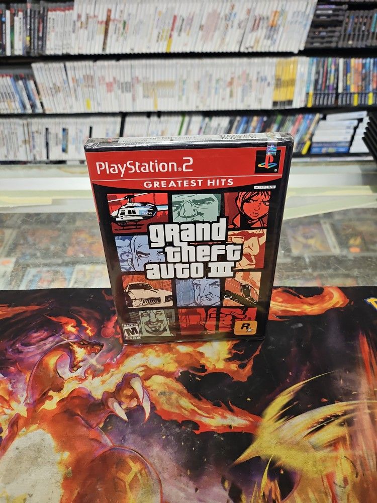 Grand Theft Auto III Greatest Hits (PlayStation, 2003) PS2 - Brand New Sealed!