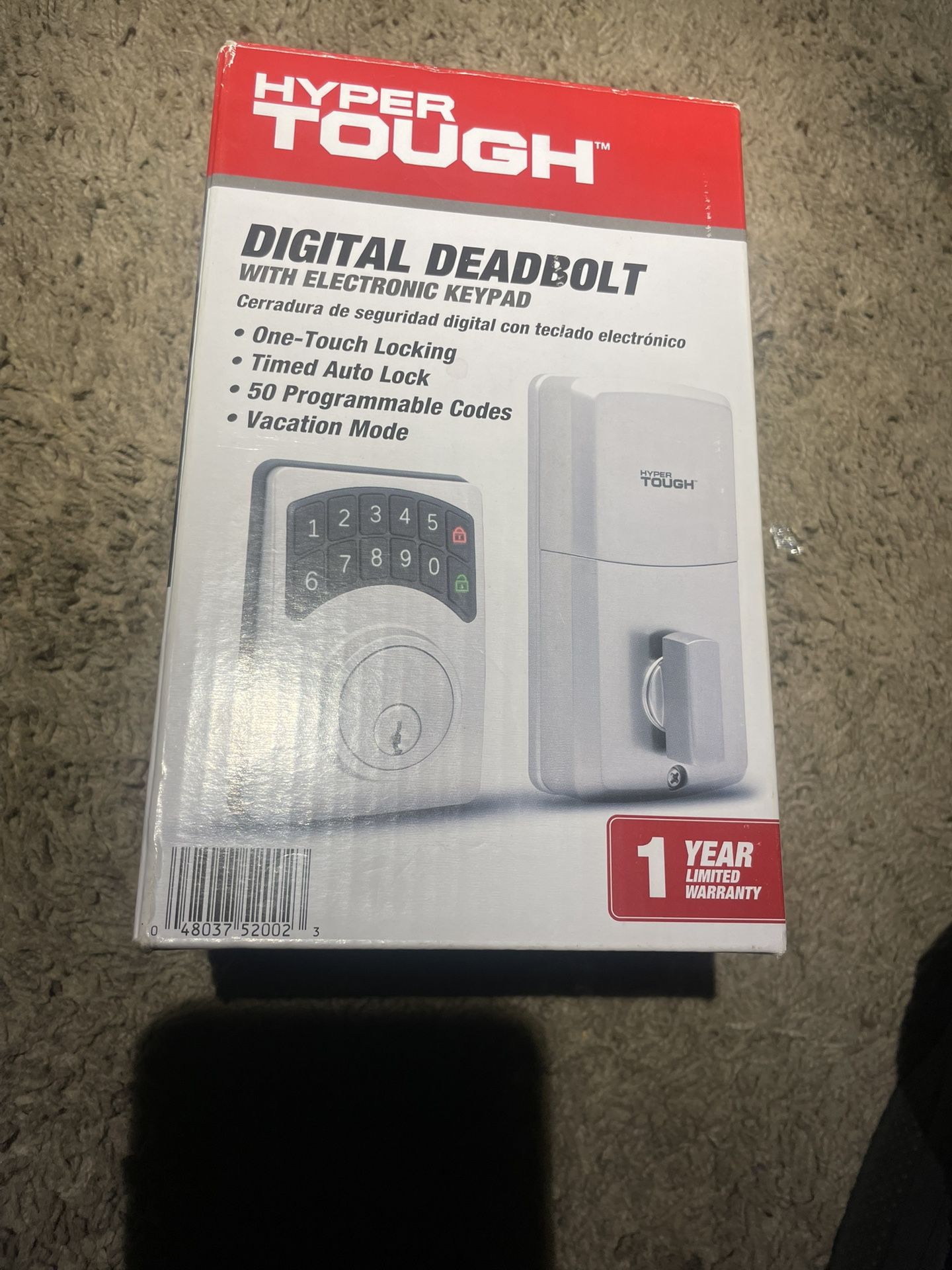 Digital Dead Bolt With electric Keypad