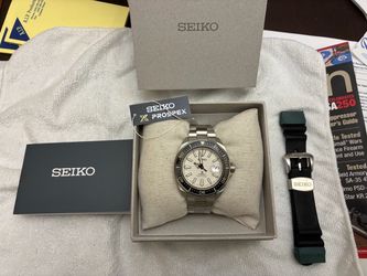 Seiko Prospex White Dial Diving Watch