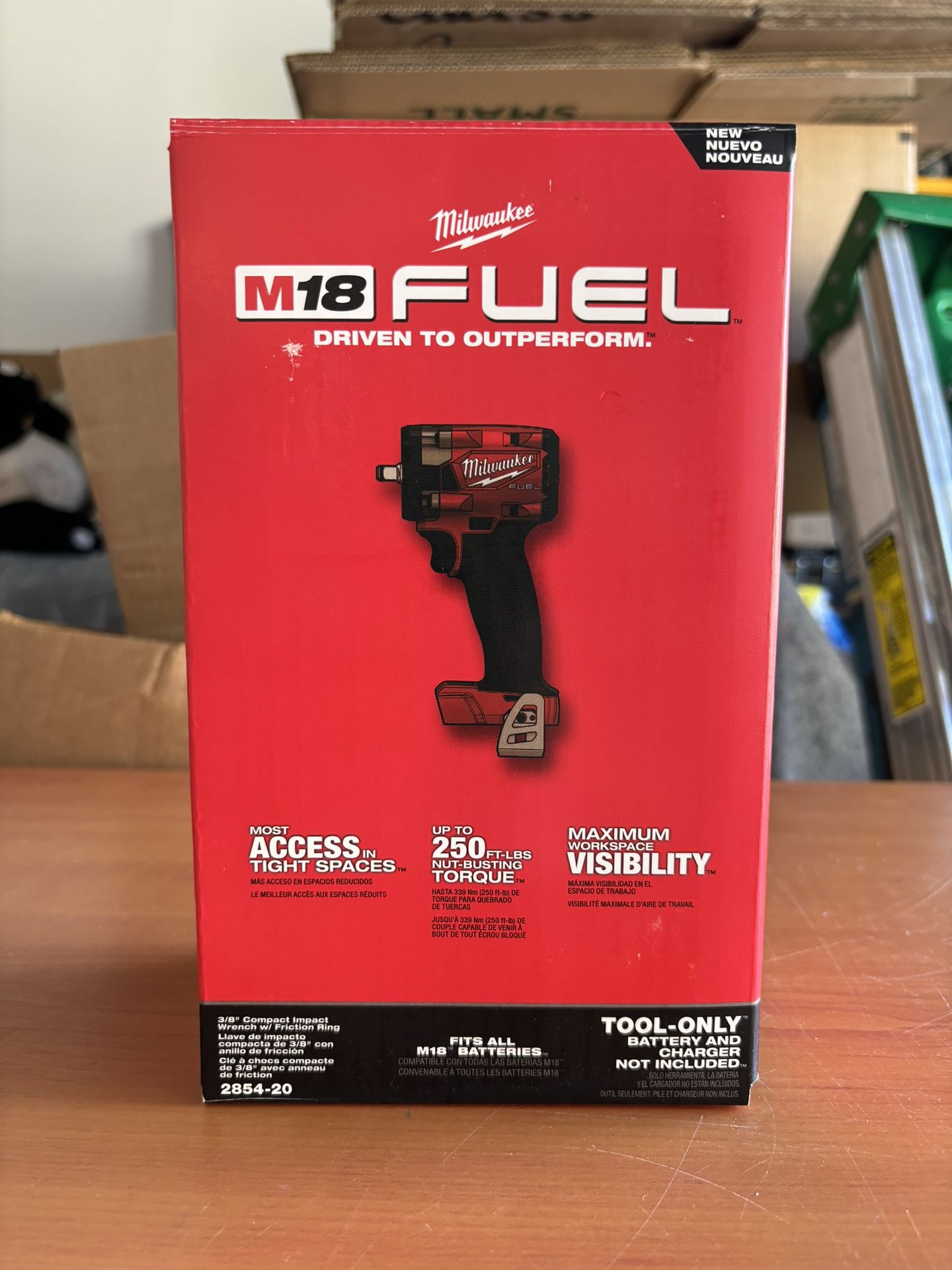 MILWAUKEE FUEL M18 IMPACT WRENCH 3/8 ( No Battery No Charger )