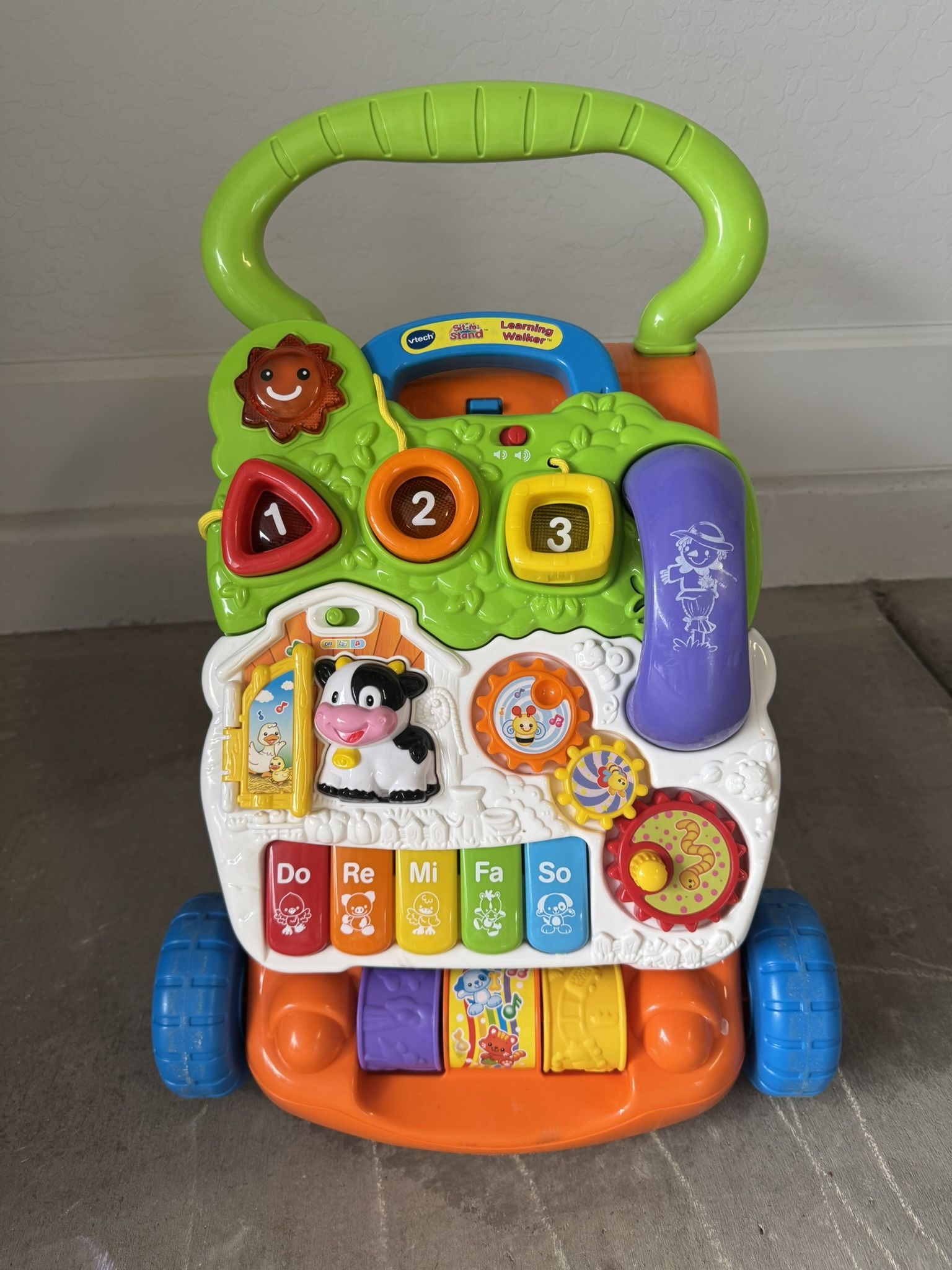 VTech Sit-To_Stand Learning Walker For Toddlers