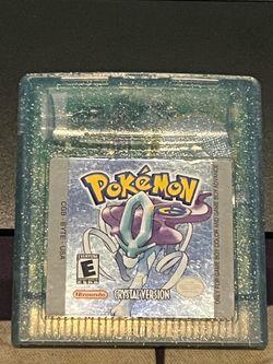 Pokemon Crystal Version Authentic (New Battery)