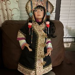 American Native Girl Doll