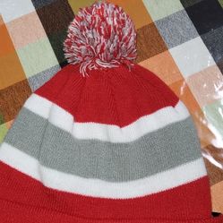 Ohio State Buckeyes Nike Winter Hat Unisex Red/White New