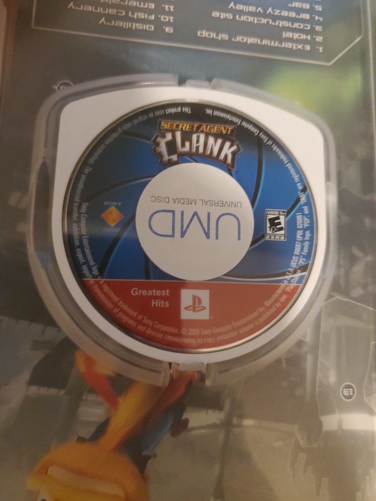 Psp Secret Agent Clank Video Game