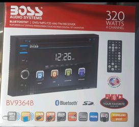 Bluetooth, USB in dash touchscreen