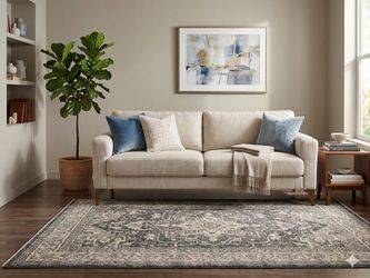 Cream sofa