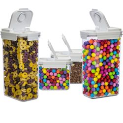 4pcs Pop Pantry Organizers And Containers