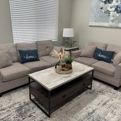 Sofa Set Loveseat And Sofa 