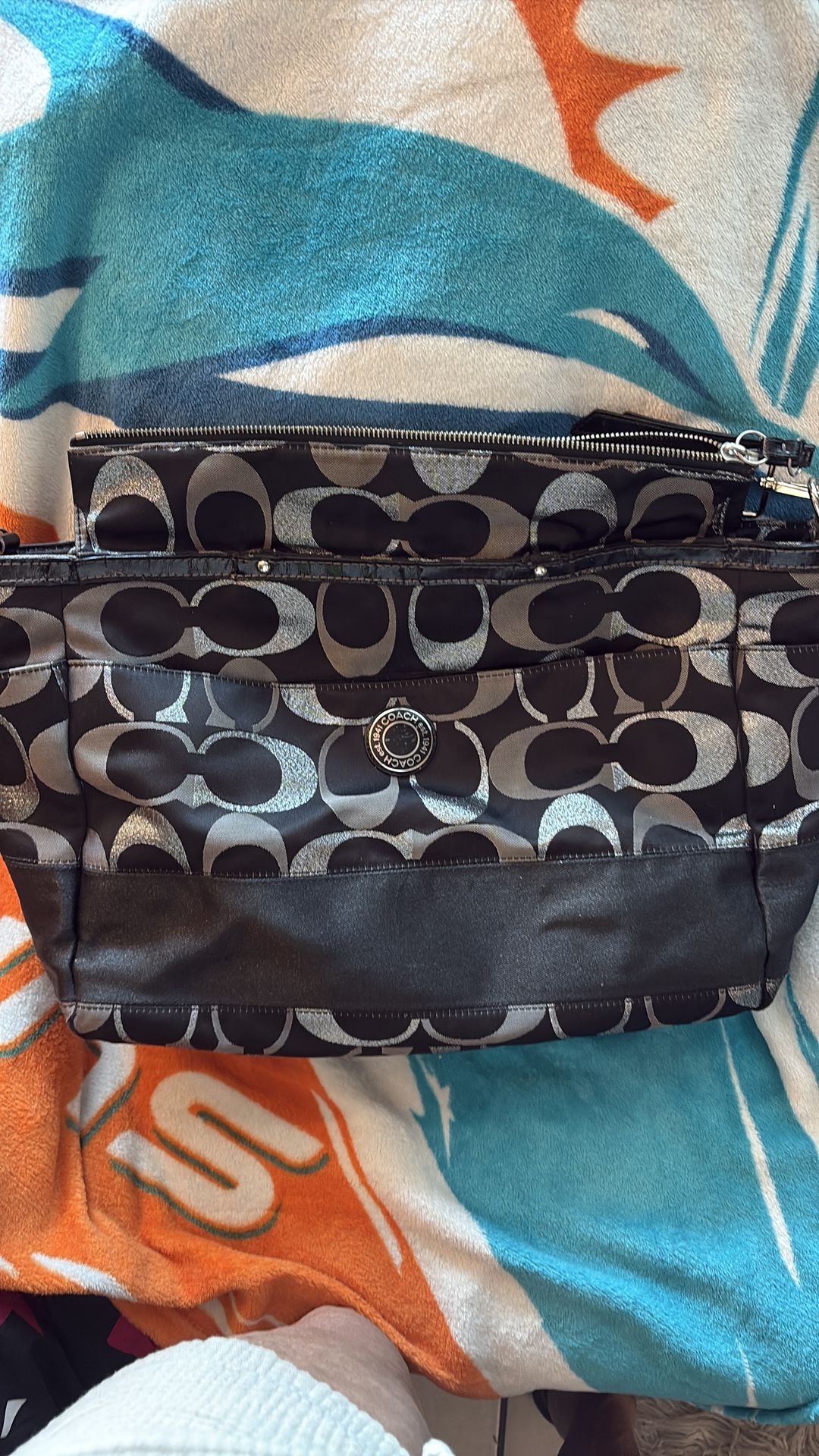 Coach diaper bag