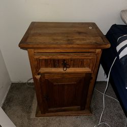 Wooden Nightstand