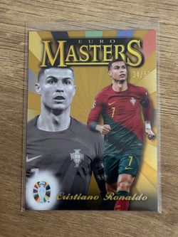 Topps Road to EURO 2024 Cristiano Ronaldo gold 34/50