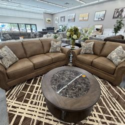 2 PC SOFA AND LOVESEAT