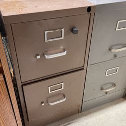 File Cabinets (3) 