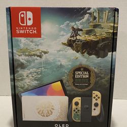 The Legend Of Zelda: Tears Of The Kingdom Nintendo Switch Console New