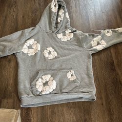 Grey Denim Tears Hoodie