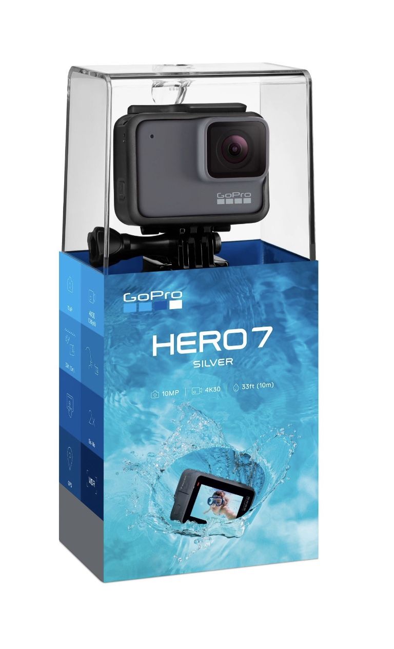 NEW - GoPro HERO7 Silver 4K30 Action Camera