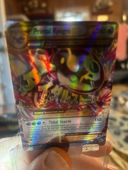 Primal Kyogre EX (55/160) from the XY - Primal Clash expansion set.