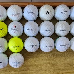 34 Great Condition Used Miscellaneous Golf Balls 