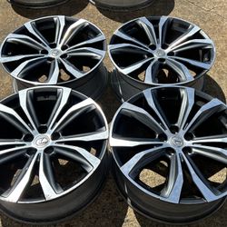 4x SET LEXIS RX350 RX450H RX350L RX450HL OEM WHEELS RIMS 20X8 74338 426110E380