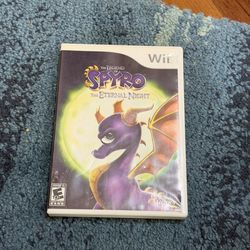 Legend of Spyro The Eternal Night Nintendo Wii Complete