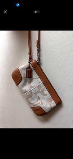 Coach wristlet