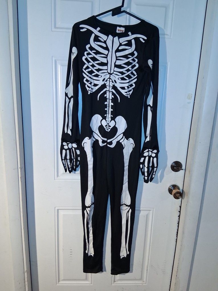 HALLOWEEN "skeleton costume ADULT LADIES S" $5