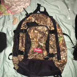 Supreme Camo Backpack 