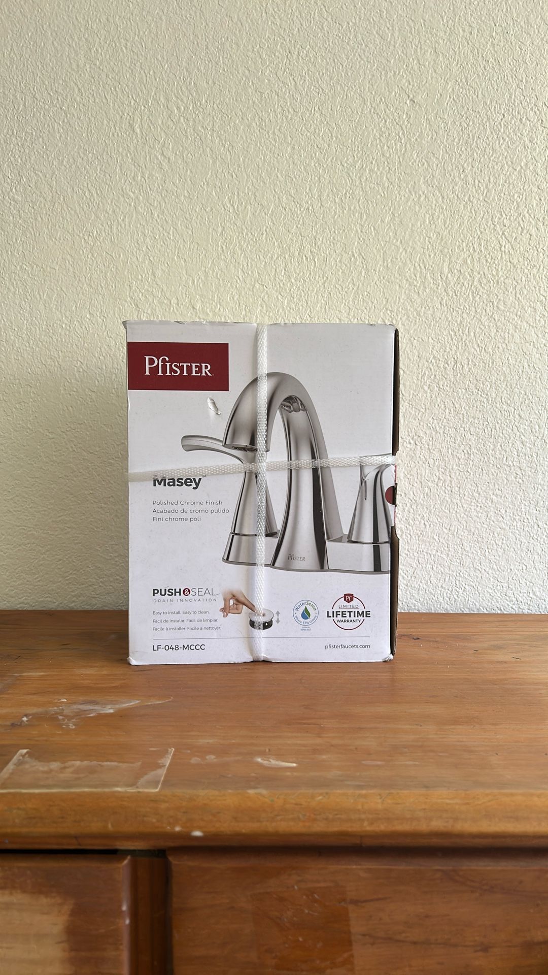 Pfizer Masey Push And Seal Water Faucet.
