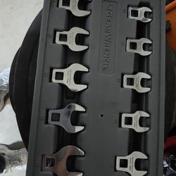 Metric Crowfoot Wrench Set