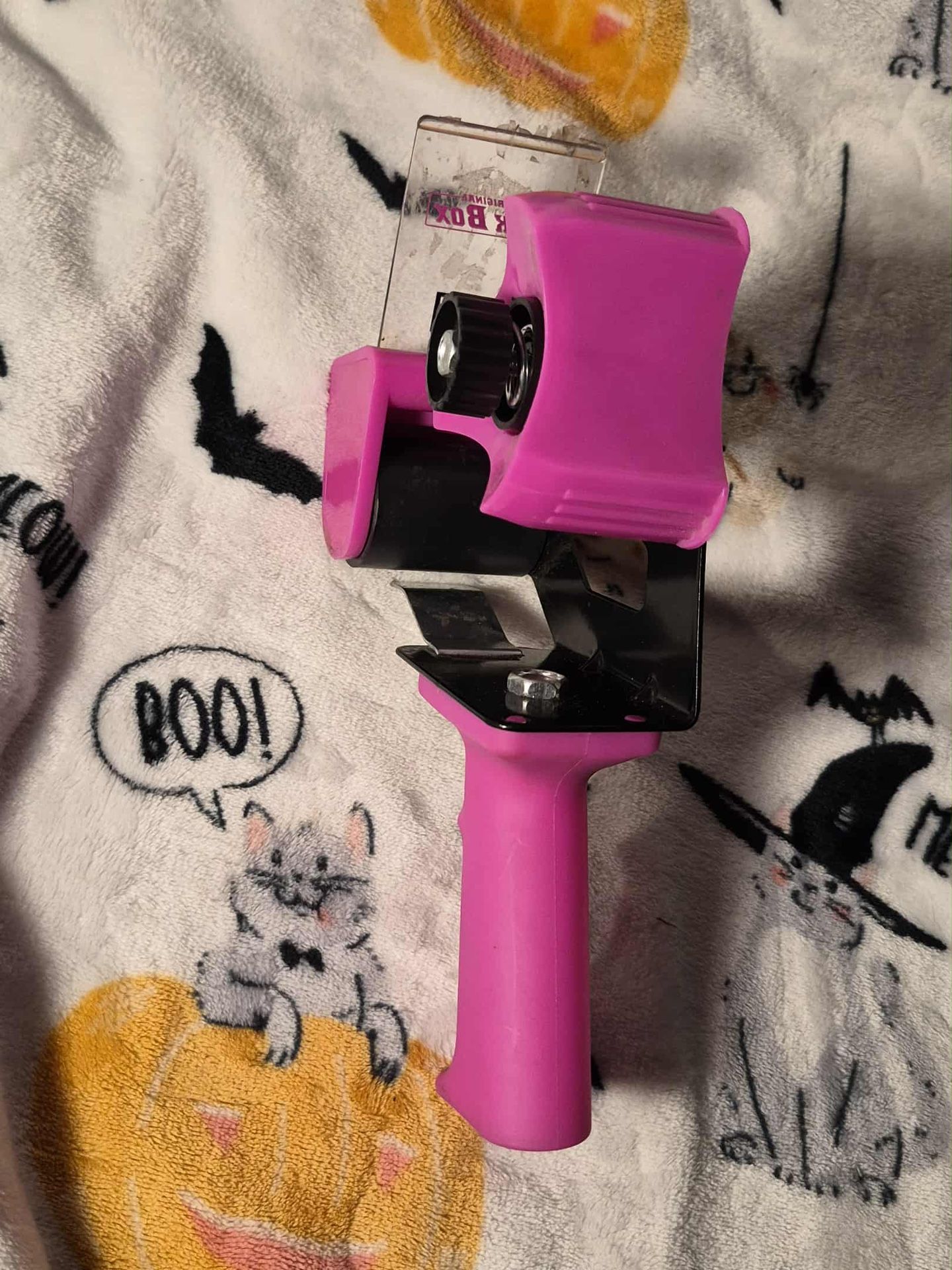 Pink Handheld Tape Dispenser