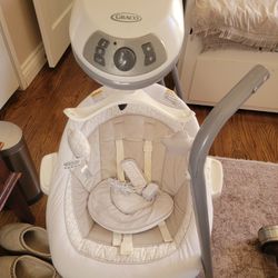 Graco Simple Sway Baby Swing Gray