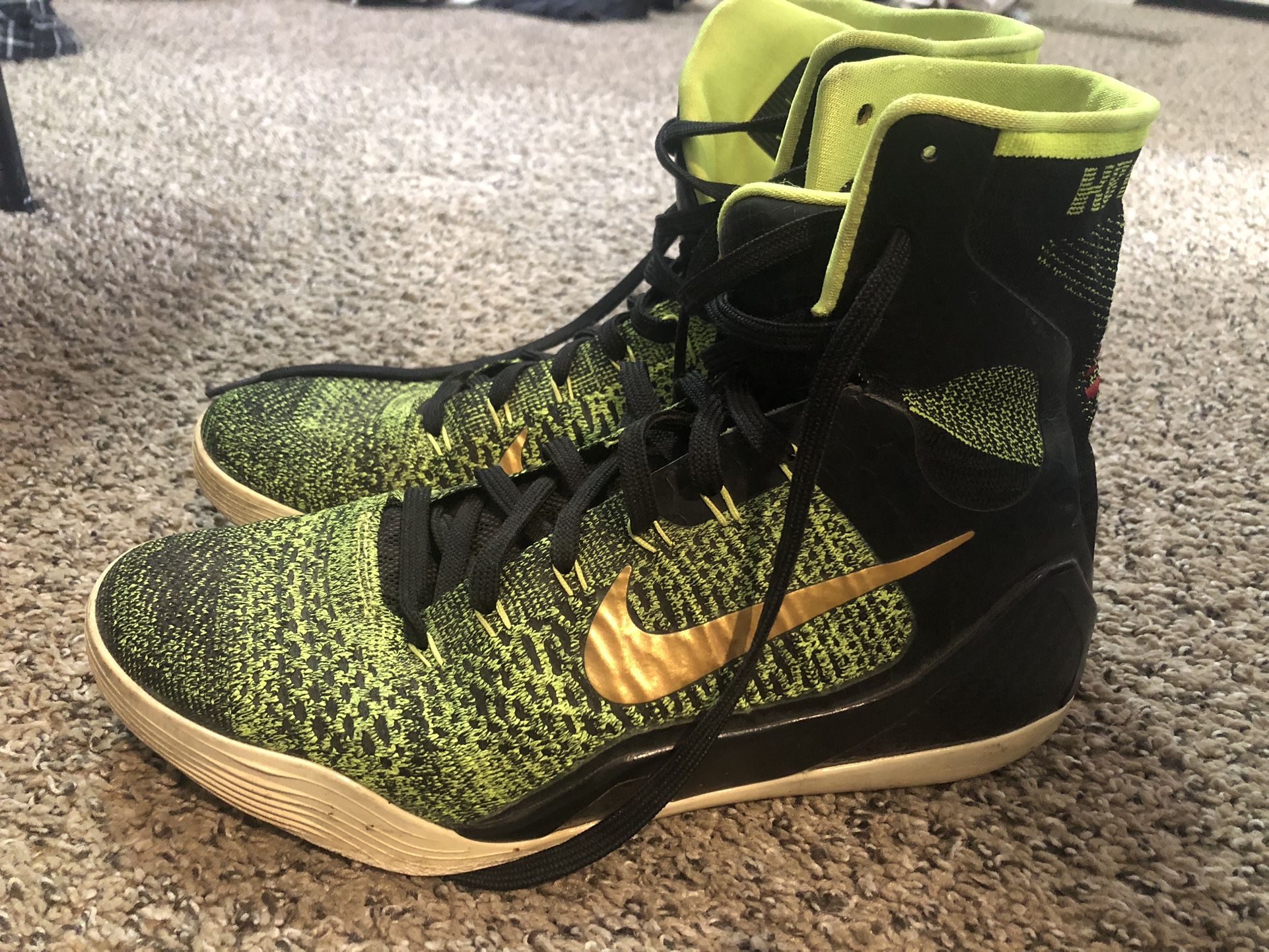 Kobe’s Nike Shoes Size 10