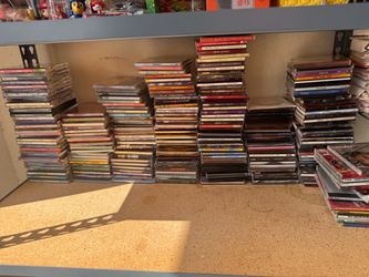 Huge CD Collection Lot – Hundreds of Music CDs – Bob Marley, Rock, Pop & More