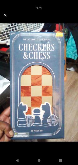 All Time Classic Checkers And Chest Set With 58 Pieces