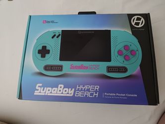Brand new sealed for sale or trade Hyperkin SupaBoy Hyper Beach Portable Pocket Console