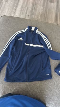 Blue Adidas Zip Up