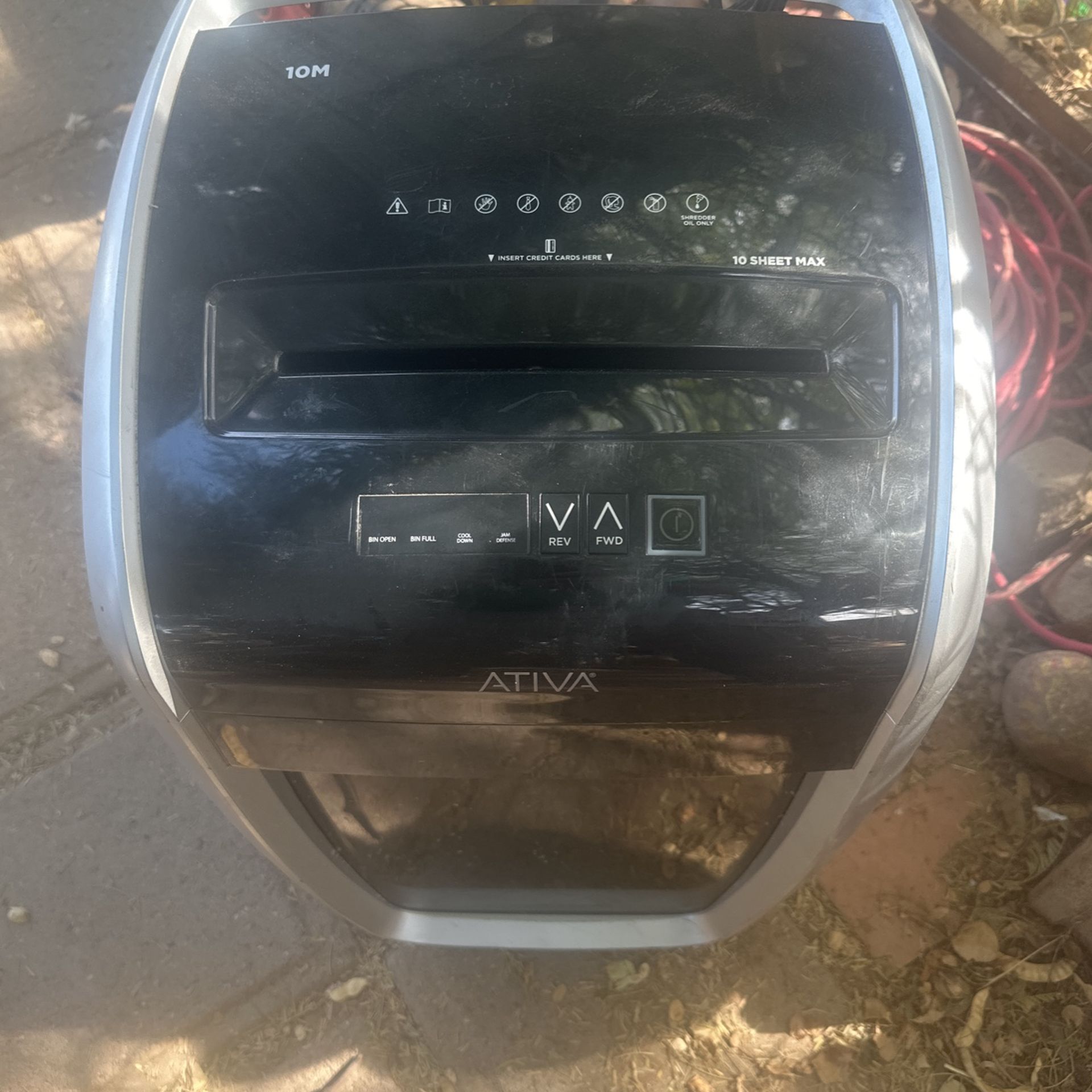 Paper Shredder Works Good