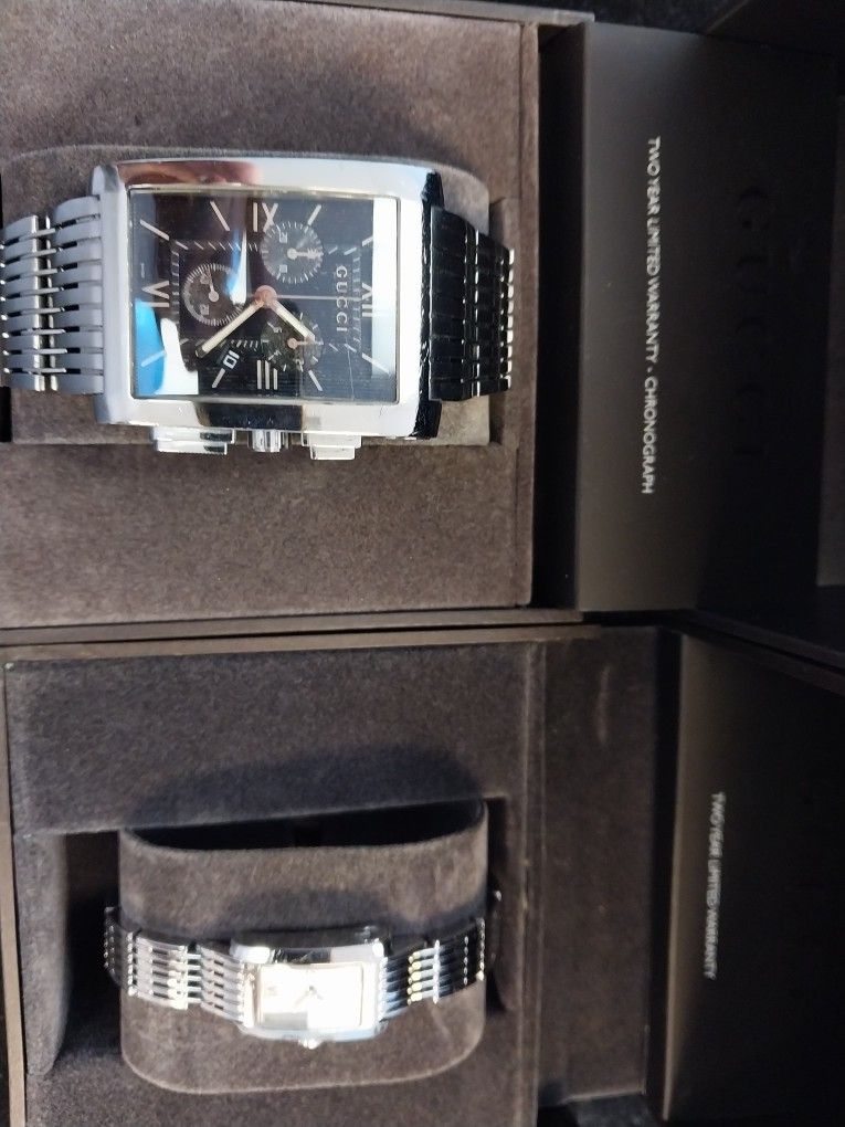 2 Gucci Watches