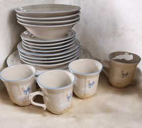 Dinning Set Of Plates