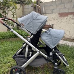 Uppababy Vista V2 Double Excellent Condition 