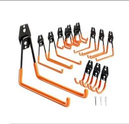 Brand New 14-Pack Heavy-Duty Garage Storage Hooks