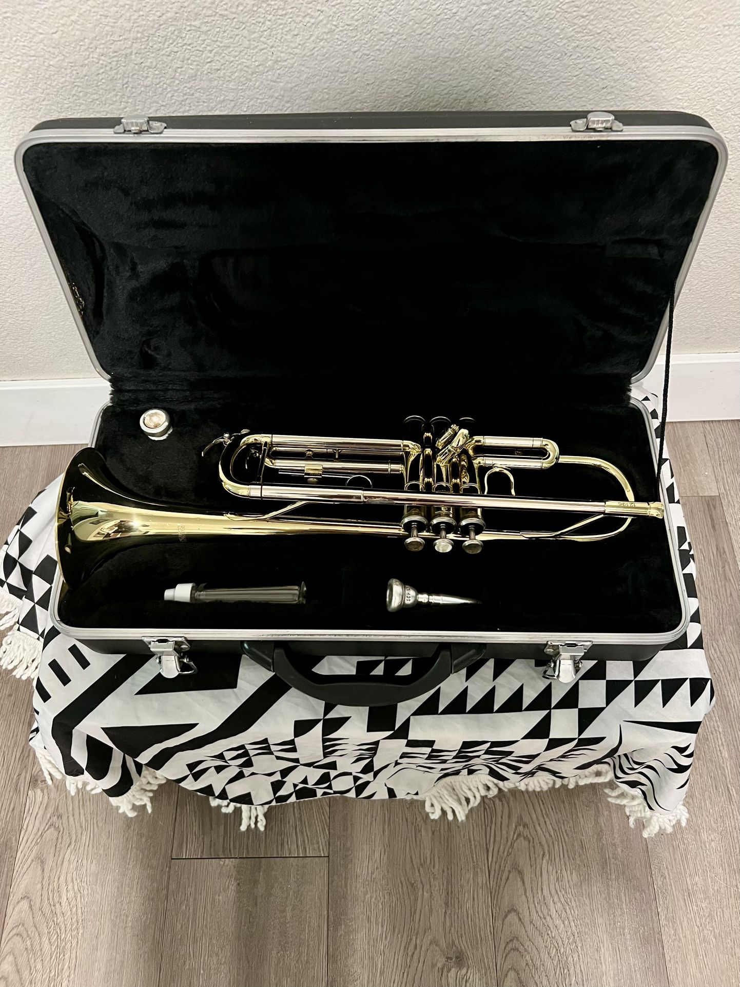 Bandnow Trumpet & Mouthpiece with Case, Oil & Extra Schilke Mouthpiece