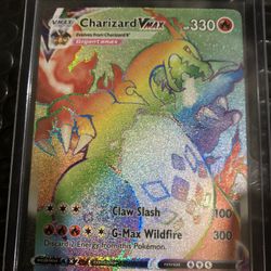 Pokémon Charizard VMAX (Secret Rainbow Rare) - Champion's Path 