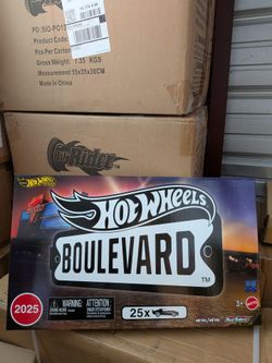 Hot Wheels Boulevard 2025 Factory Set (25 Cars) - Brand New - Toys
