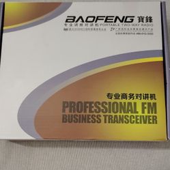 transceptor de radio FM profesional portátil Baofeng,.