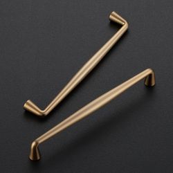 10 Pcs Champagne Bronze 6.25" Center Hole / 6.75" Length Cabinet knobs handles and Pulls #98A106530